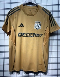 2526 Colo Colo beige training jersey Soccer Jersey